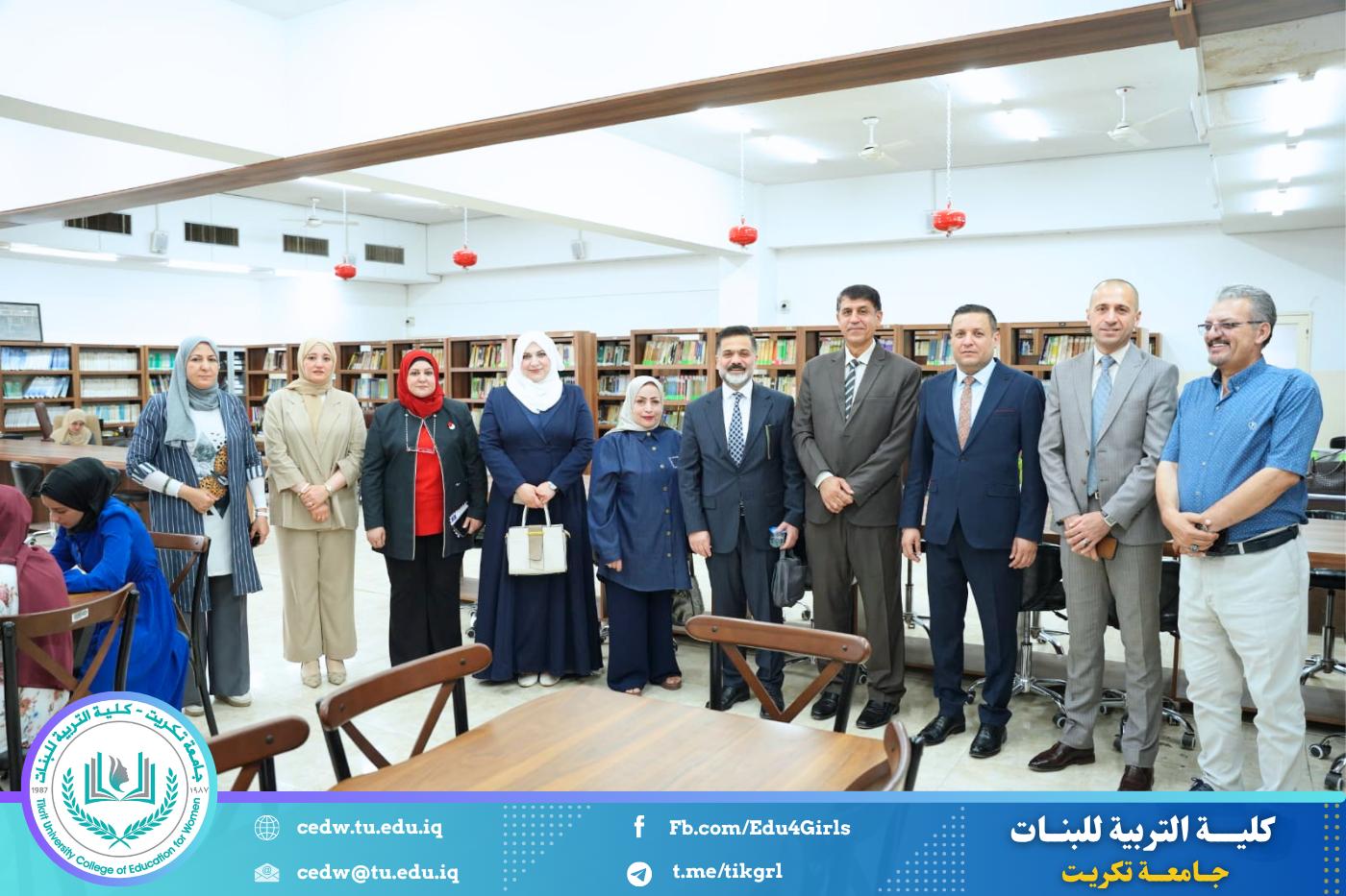 تدريسي من كلية التربية للبنات يشارك عضواً في لجنة وزارية لتأييد استحداث دراسة الماجستير بجامعة الموصل